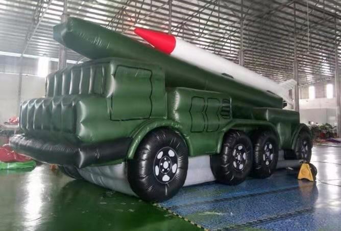 吐鲁番充气导弹发射车